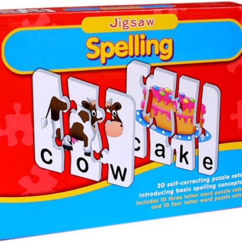 Amazing Toys INTELLIGENCE MATCH IT SPELLING PUZZLE FOR KIDS